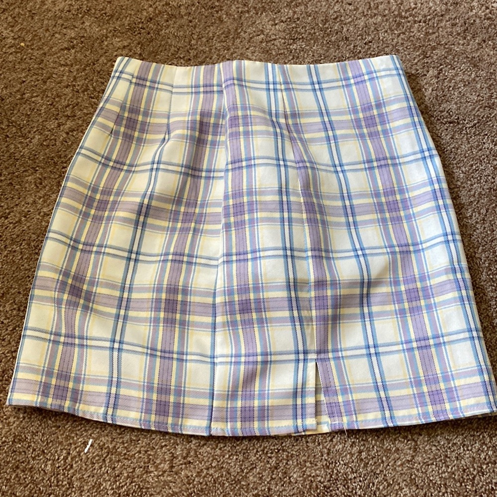 Checkered skirt